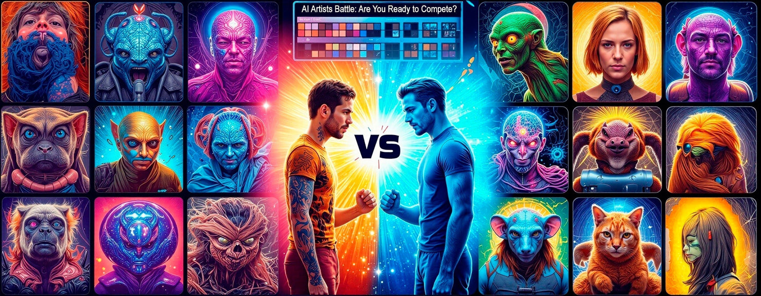 Welcome to the Ultimate AI Artist Battle