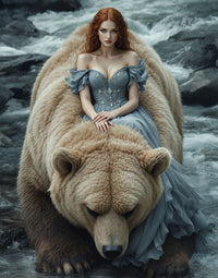 Art Print Anton Kravsov AI - The Grace of the Wild