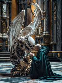 Art Print Irina Malina - Wings of Remorse