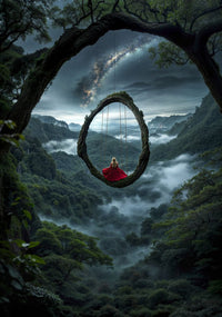 Art Print Irina Malina - Between Earth and Eternity