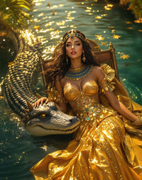 Art Print Anton Kravsov AI - Queen of the Nile