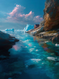 Art Print BonsAI - Glacier Glow