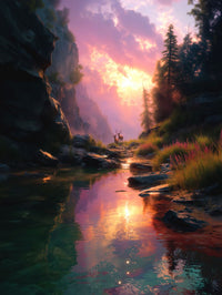 Art Print BonsAI - Reflected Wilds