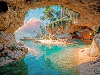 Art Print BonsAI - The Secret Below the Cliffs