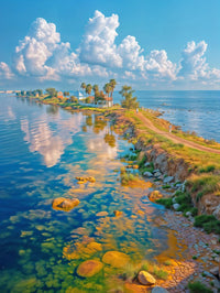 Art Print BonsAI - The Last Curve of Land