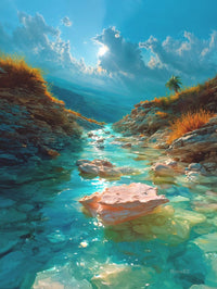 Art Print BonsAI - Sunny Waters