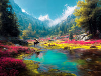 Art Print BonsAI - Mist and Majesty