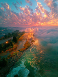 Art Print BonsAI - Runway to the Sky