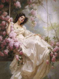 Art Print Zulfiia Ermakova - The Garden's Embrace