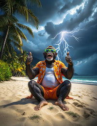 Art Print Kraurart AI - Hawaiian Holiday