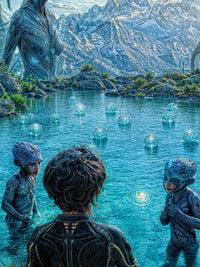Art Print Existence Games - Interspecies Pools