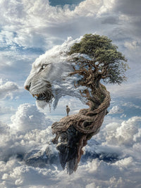 Art Print Alex Bush AI - The Vivid Mirage