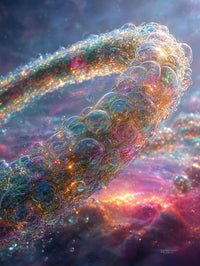 Art Print Abstract Lab AI - Prismverse