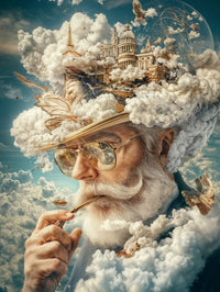 Art Print Alex Bush AI - The Clouds of Last Memories