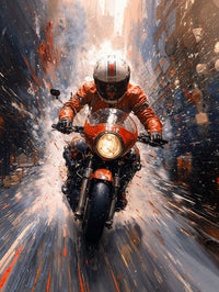 Art Print BogARTai - Road Splashes