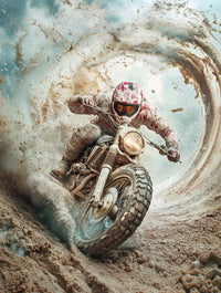 Art Print BogARTai - Tires Screeching