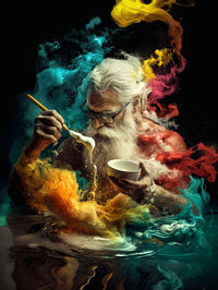 Art Print Alex Bush AI - Magic of Color