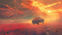 Art Print wAIld Life - Tracking Nature's Secrets