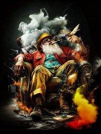 Art Print Alex Bush AI - Unraveling the Mystery