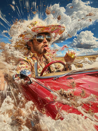 Art Print Alex Bush AI - The Dual Identity