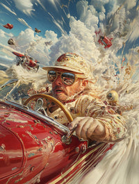 Art Print Alex Bush AI - A Journey Through History