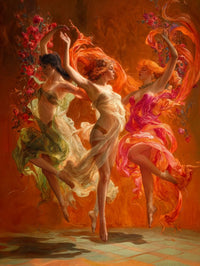 Art Print BogARTai - The Flame of the Muse