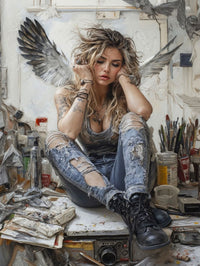 Art Print BogARTai - Alone with the Universe