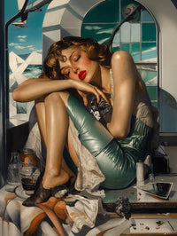 Art Print Alex Bush AI - The Weight of Stillness