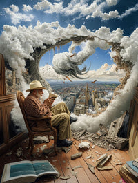 Art Print Alex Bush AI - The Ascent of Dreams