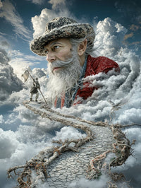 Art Print Alex Bush AI - Going to the Wise