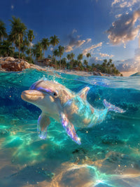 Art Print Salt Life AI - Tales of Fins