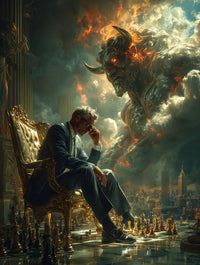 Art Print Alex Bush AI - Guardian of the Rift