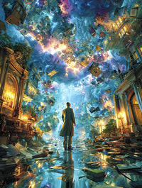Art Print Alex Bush AI - Storm of Stories