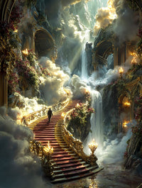 Art Print Alex Bush AI - The Library Unbound