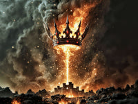 Art Print Aquila Vision AI - The Kingdom of Fire