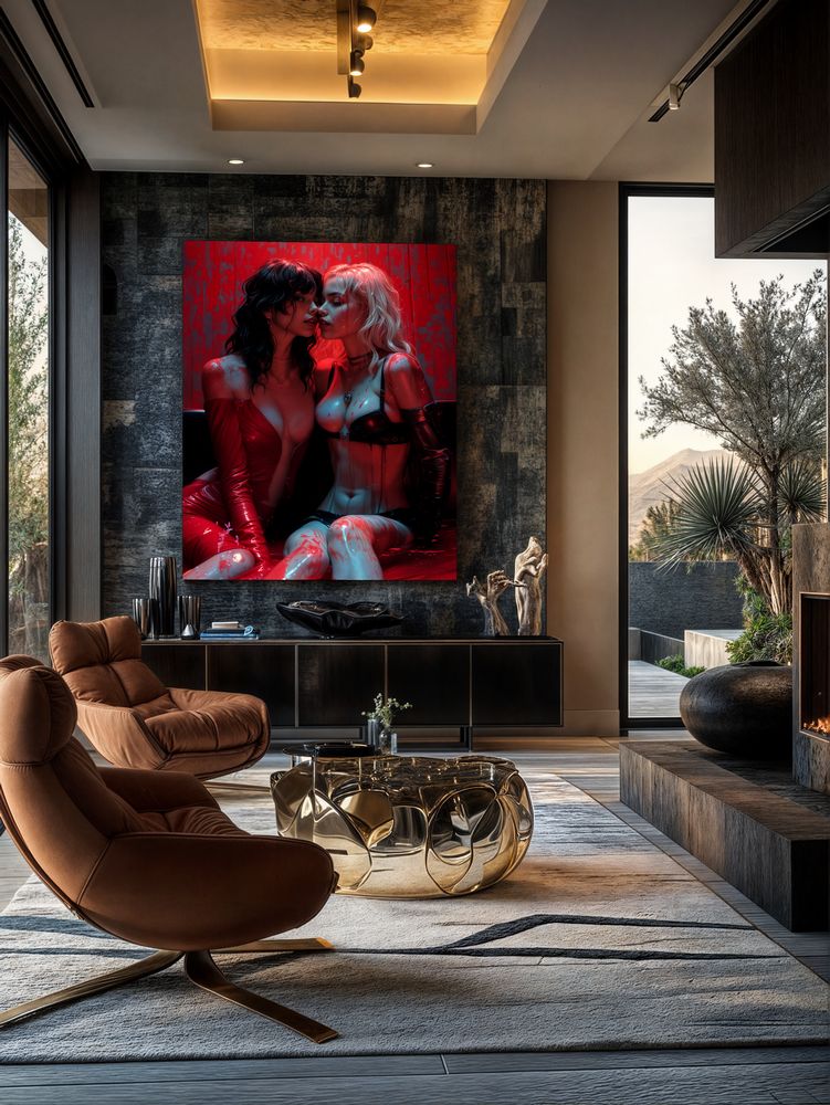 Art Print BogARTai - Twin Flames