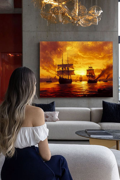 Art Print BogARTai - Twilight Armada