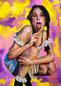 Art Print Igor Grey - Unraveled Dimensions