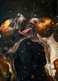 Art Print Igor Grey - Untamed Duet