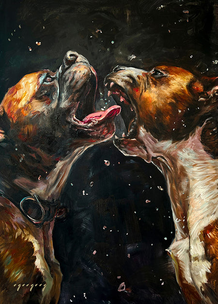 Art Print Igor Grey - Untamed Duet