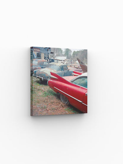 Photo Print Yury Rachkov - Chrome Fins Forgotten Highways
