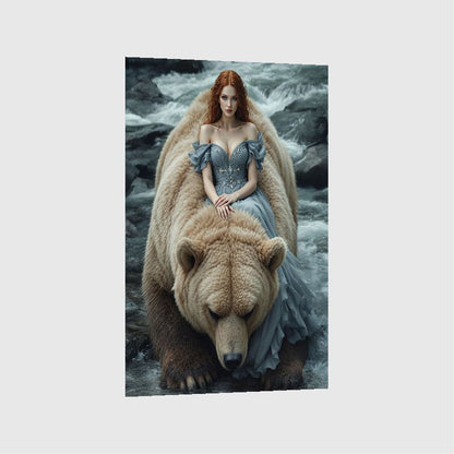Art Print Anton Kravsov AI - The Grace of the Wild