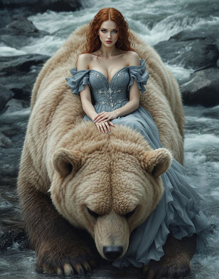 Art Print Anton Kravsov AI - The Grace of the Wild