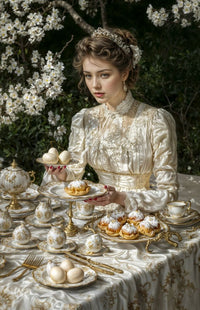 Art Print Zulfiia Ermakova -The Duchess's Afternoon