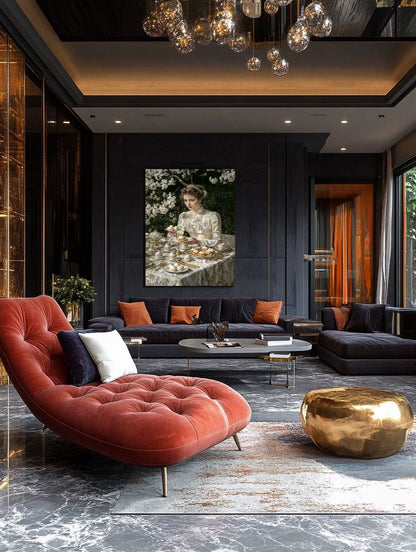 Art Print Zulfiia Ermakova -The Duchess's Afternoon