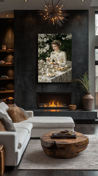 Art Print Zulfiia Ermakova -The Duchess's Afternoon