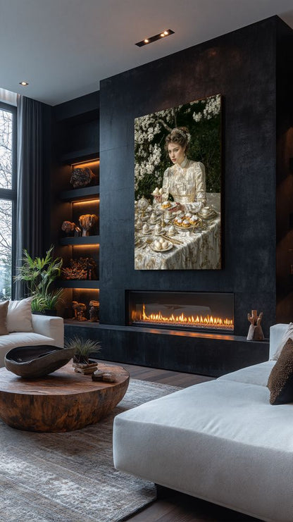 Art Print Zulfiia Ermakova -The Duchess's Afternoon