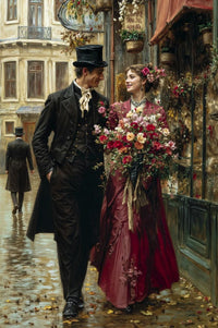 Art Print Zulfiia Ermakova - Love in Full Bloom