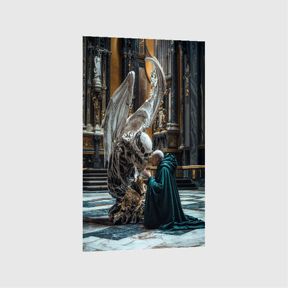 Art Print Irina Malina - Wings of Remorse