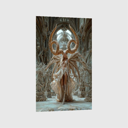 Art Print Irina Malina - The Envoy of the Blinding Eclipse